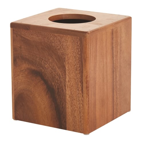 Caja Boutique para Portapañuelos Wescon Wood Essentials Collection, Acacia